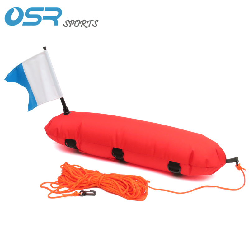 60093 Torpedo Buoy With Blue white Flag 60093-torpedo-buoy-with-blue-white-flag
